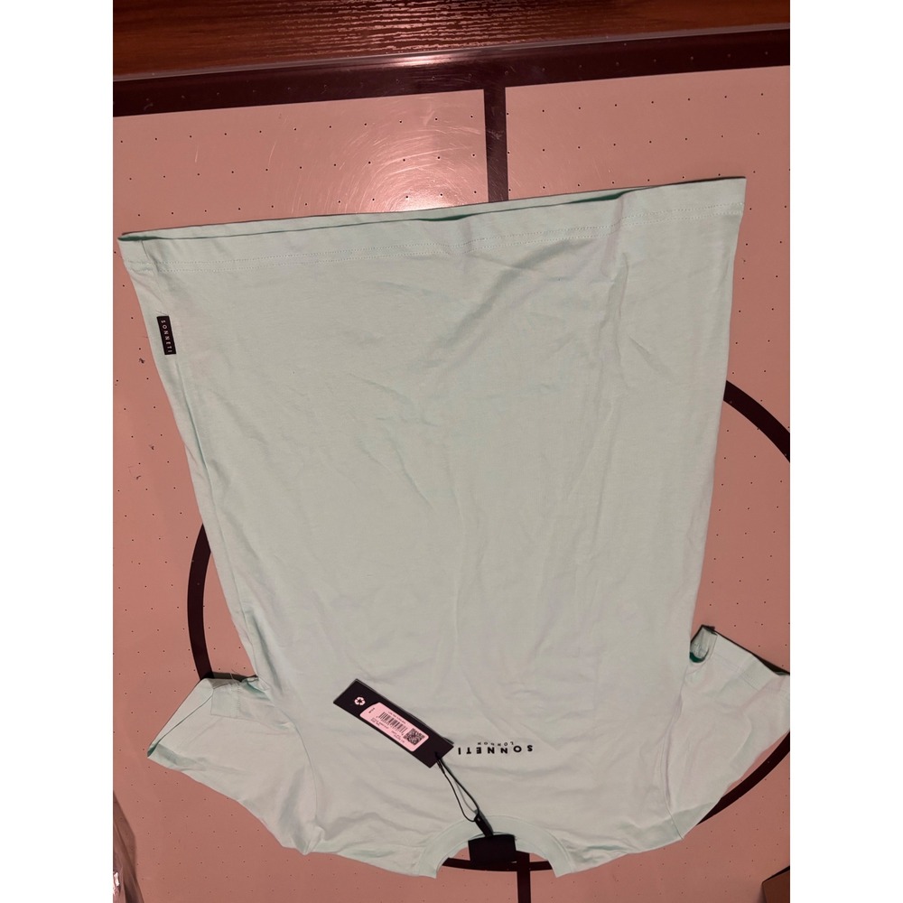Sonneti London Mens Small T-Shirt Mint Green Short Sleeve Crew Neck NWT